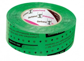 Gerband Inside Green Tape (586) armēta akrila lenta tvaika izolācijai, 60mm, 25m